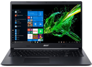 Notebook Aspire 5 Intel i3-10110U 15,6" IPS 12GB 512GB SSD ID:NO647