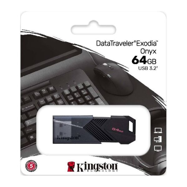 Pendrive 64GB USB 3.2 DataTraveler Exodia Onyx - Imagen 3