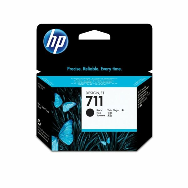 Cartucho de Tinta HP 711 Negro DesignJet de 80 ml