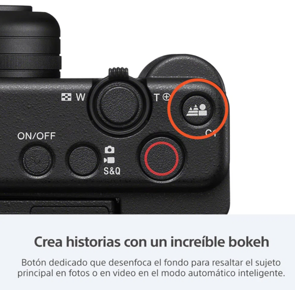 Cámara Fotográfica Sony ZV-1F para videoblogs - Imagen 6