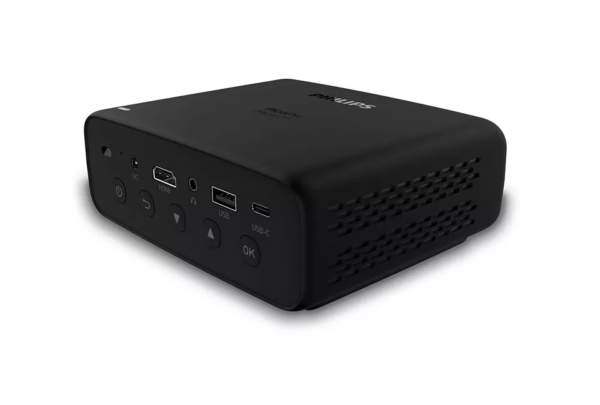 Mini Proyector Philips PicoPix Micro 2TV, USB-C, HDMI, Hasta 80" - Imagen 3